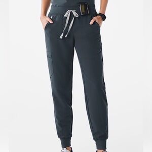 Figs Dark Harbor Catarina Scrub Top + Zamora Joggers